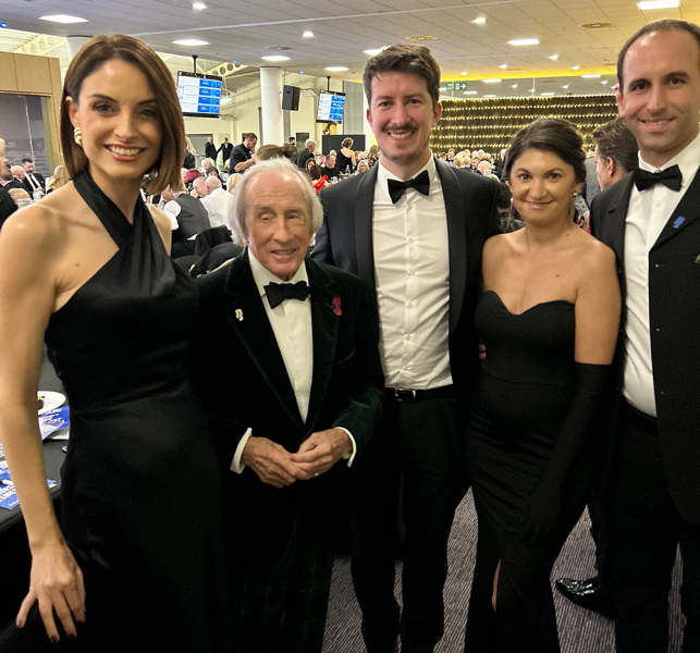 Ana krickovic sir jackie stewart obe dr