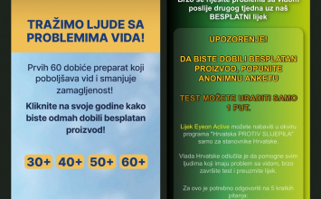 Pazi na oglase koji obećavaju „čarobne kapi za vid“, to su lažni oglasi!
