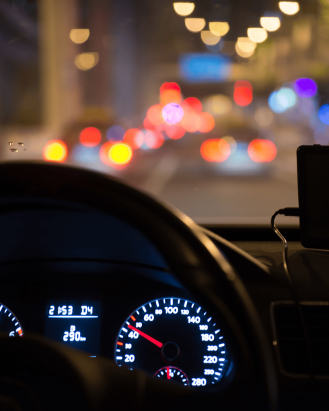 Naocale za voznju nocu protiv blijestanja