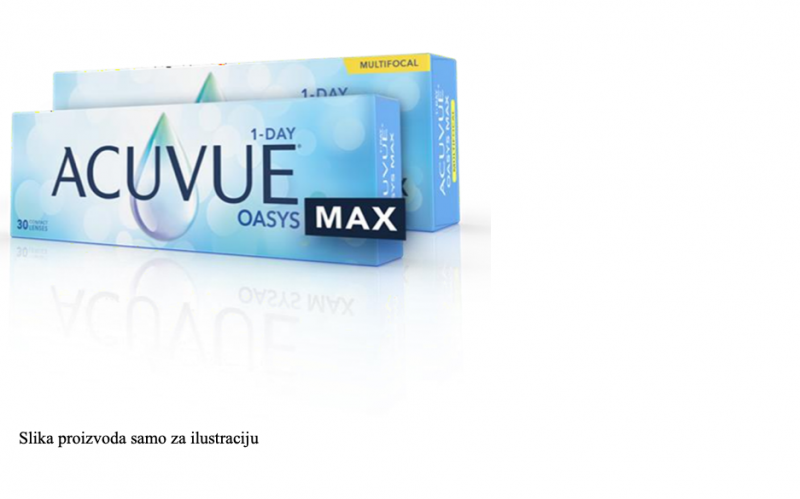 Jednodnevne kontaktne lece acuvue oasys max