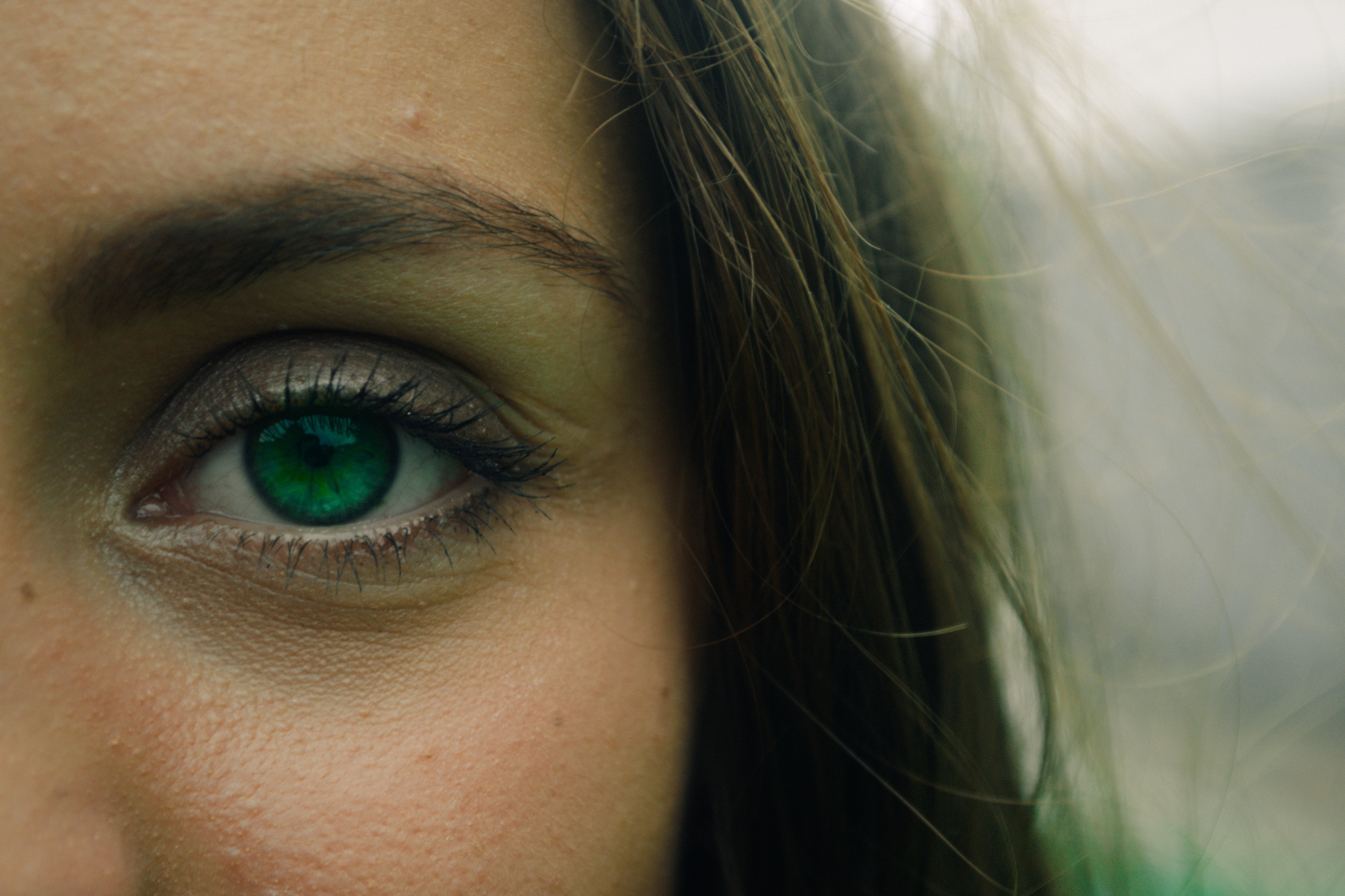Zelena boja očiju